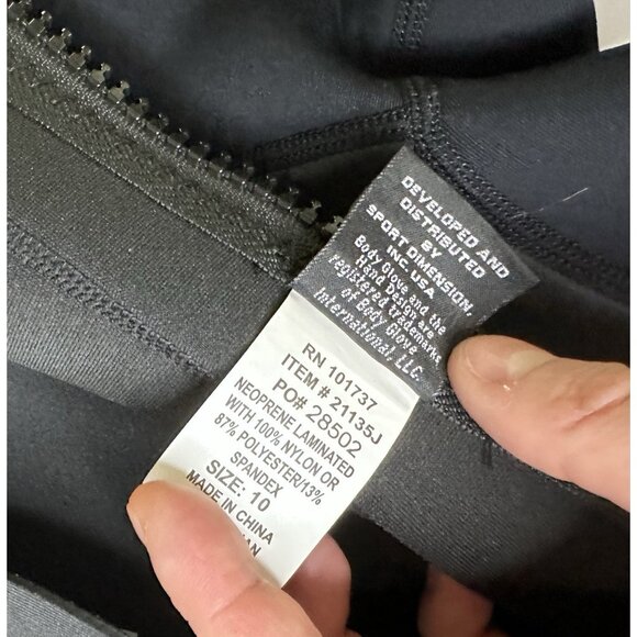 Body Glove JUNIOR PRO 3 BACK ZIP FULLSUIT 3/2MM Full Wetsuit - BLACK Size 10 - Picture 4 of 12